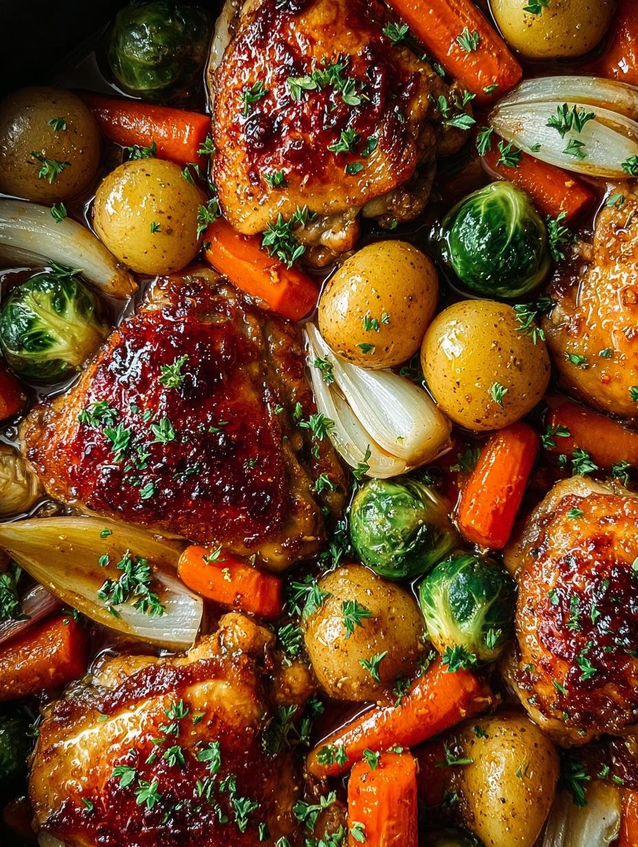 One Pan Balsamic Glazed: Amazing 30-Min Dinner 1 One Pan Balsamic Glazed: Amazing 30-Min Dinner - One Pan Balsamic Glazed - main visual representation