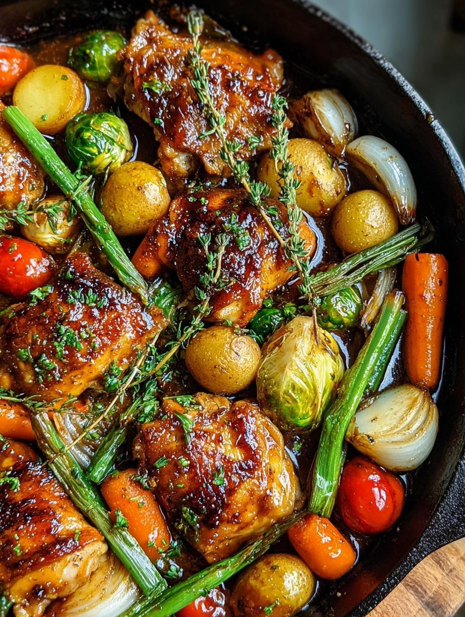 One Pan Balsamic Glazed: Amazing 30-Min Dinner 2 One Pan Balsamic Glazed: Amazing 30-Min Dinner - One Pan Balsamic Glazed - additional detail