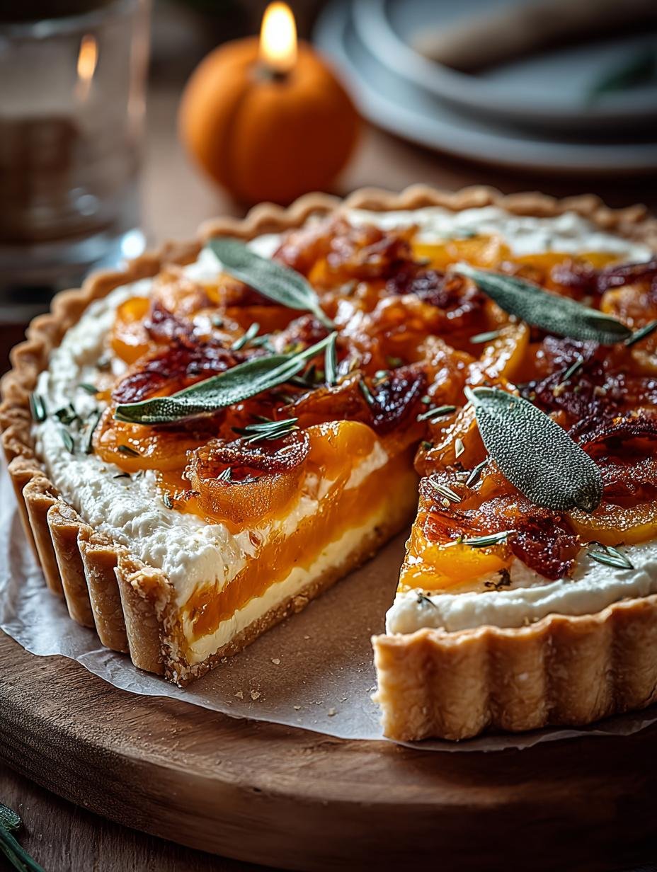 Onion Tart with Pumpkin: 5 Irresistible Fall Recipes - Onion Tart with Pumpkin - additional detail