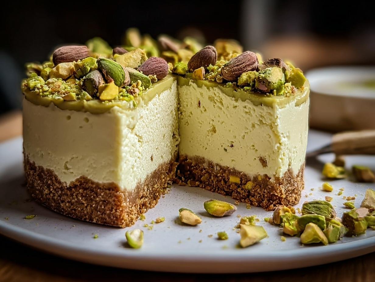 Pistachio Cheesecake Delight Incredible