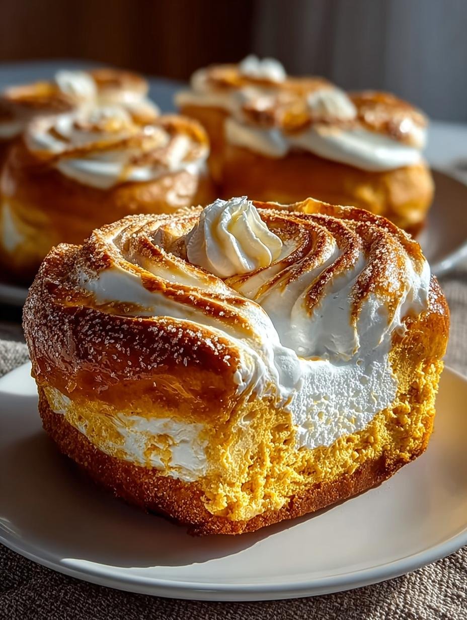 Pumpkin Cream Cheese Swirl