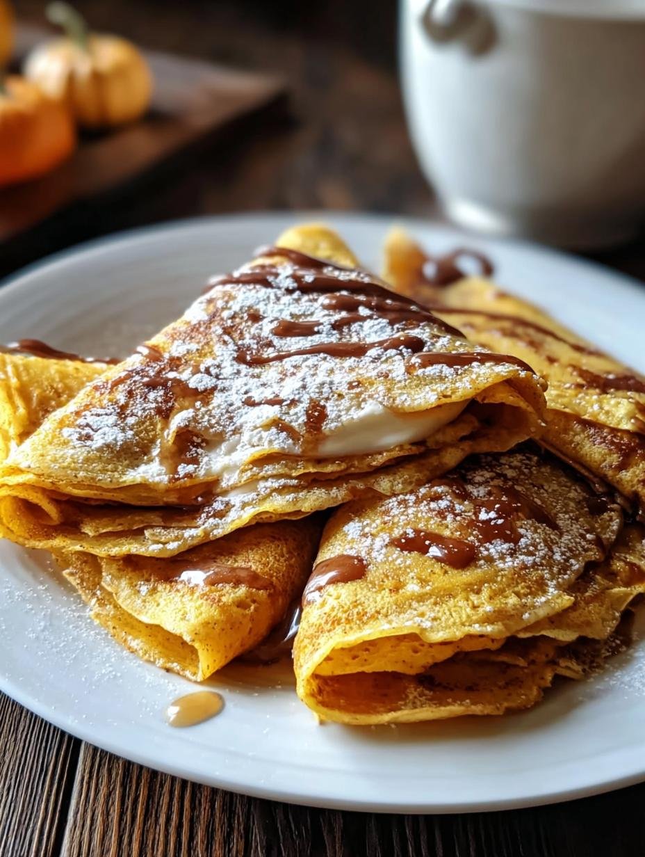 Pumpkin Crepes