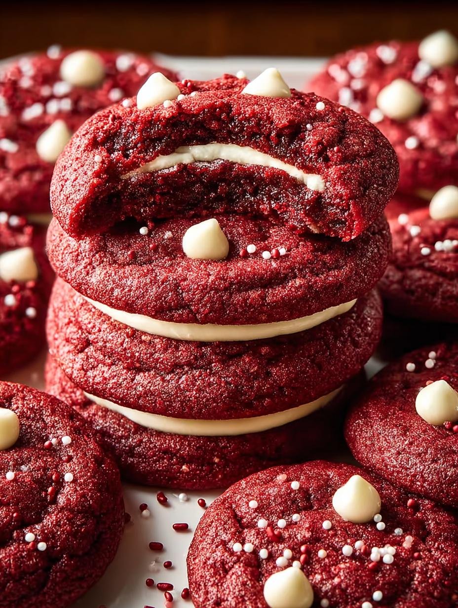 Red Velvet Cookies: 7 Secrets to Chewy Perfection 1 Red Velvet Cookies: 7 Secrets to Chewy Perfection - Red Velvet Cookies - main visual representation