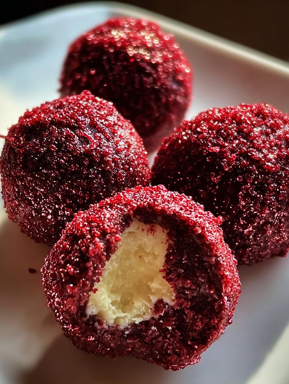 Red Velvet Truffles Incredible