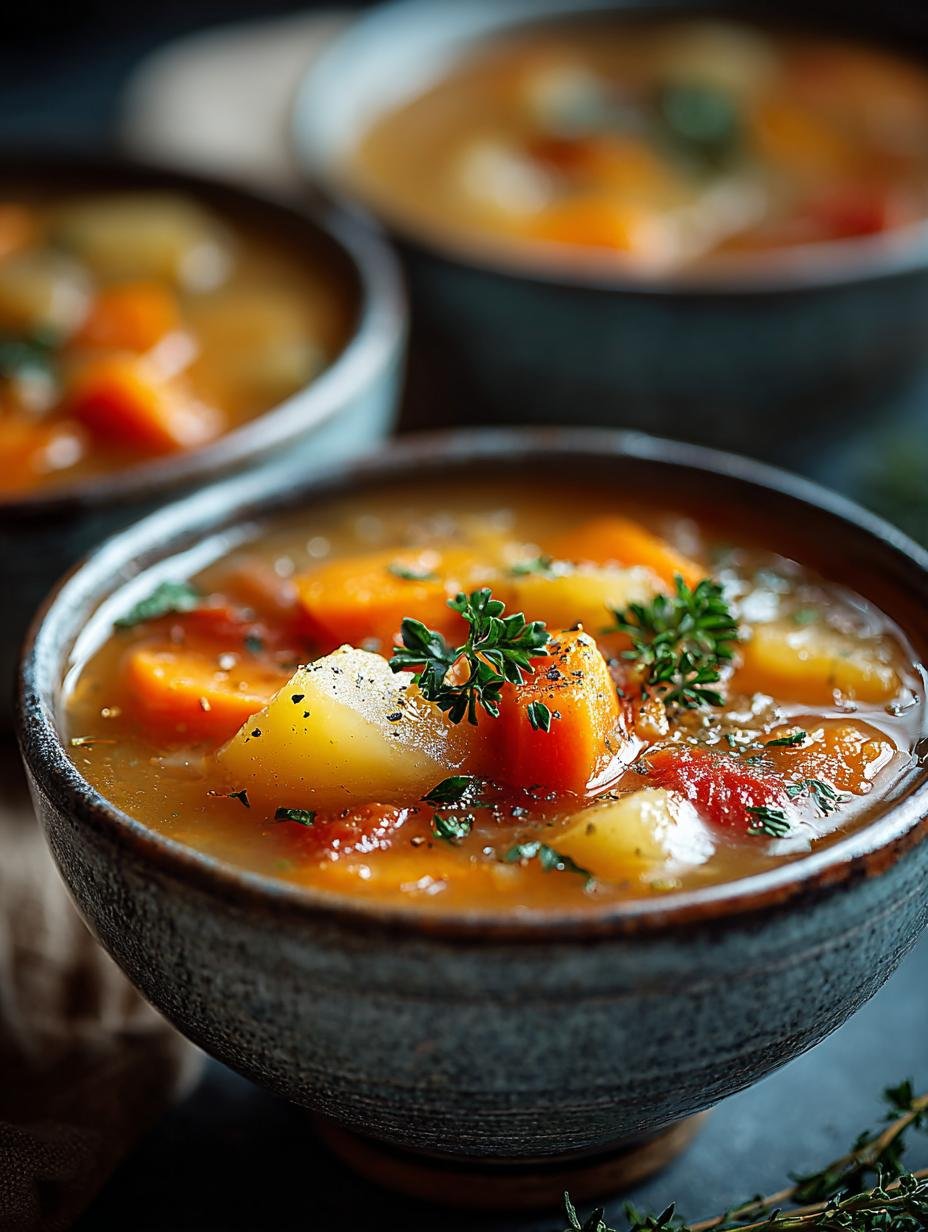 Roasted Winter Vegetable Soup