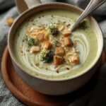 Smoked Gouda Broccoli Soup: 1 Hug in a Bowl 3 Smoked Gouda Broccoli Soup