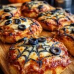 Spiderweb Pizza Bites