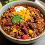 Stovetop Ground Beef Chili: 50 Min Hearty Recipe 1 Stovetop Ground Beef Chili