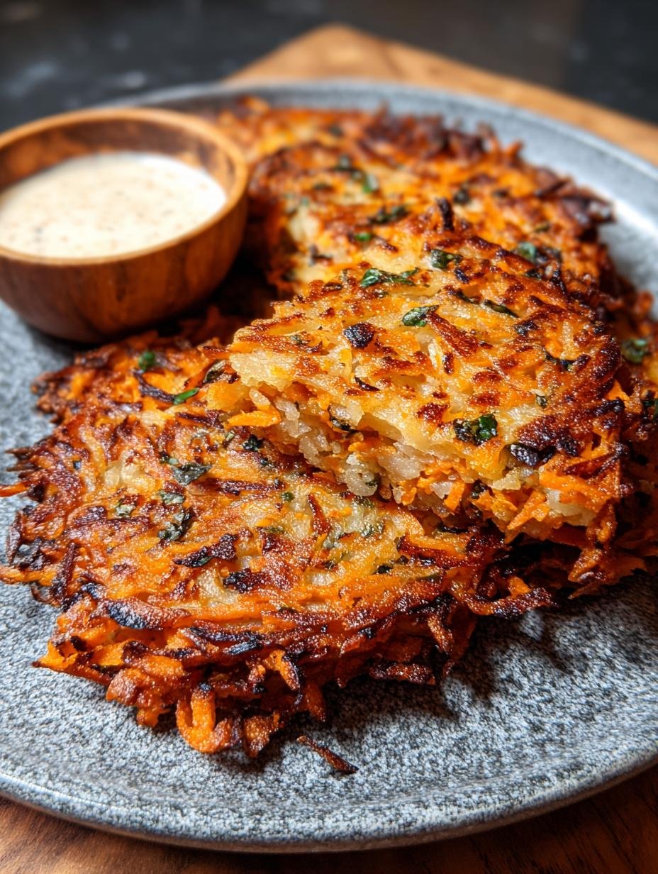 Crispy Sweet Potato Hash Browns: 1 Amazing Recipe 1 Crispy Sweet Potato Hash Browns - Grated sweet potatoes being squeezed to remove moisture