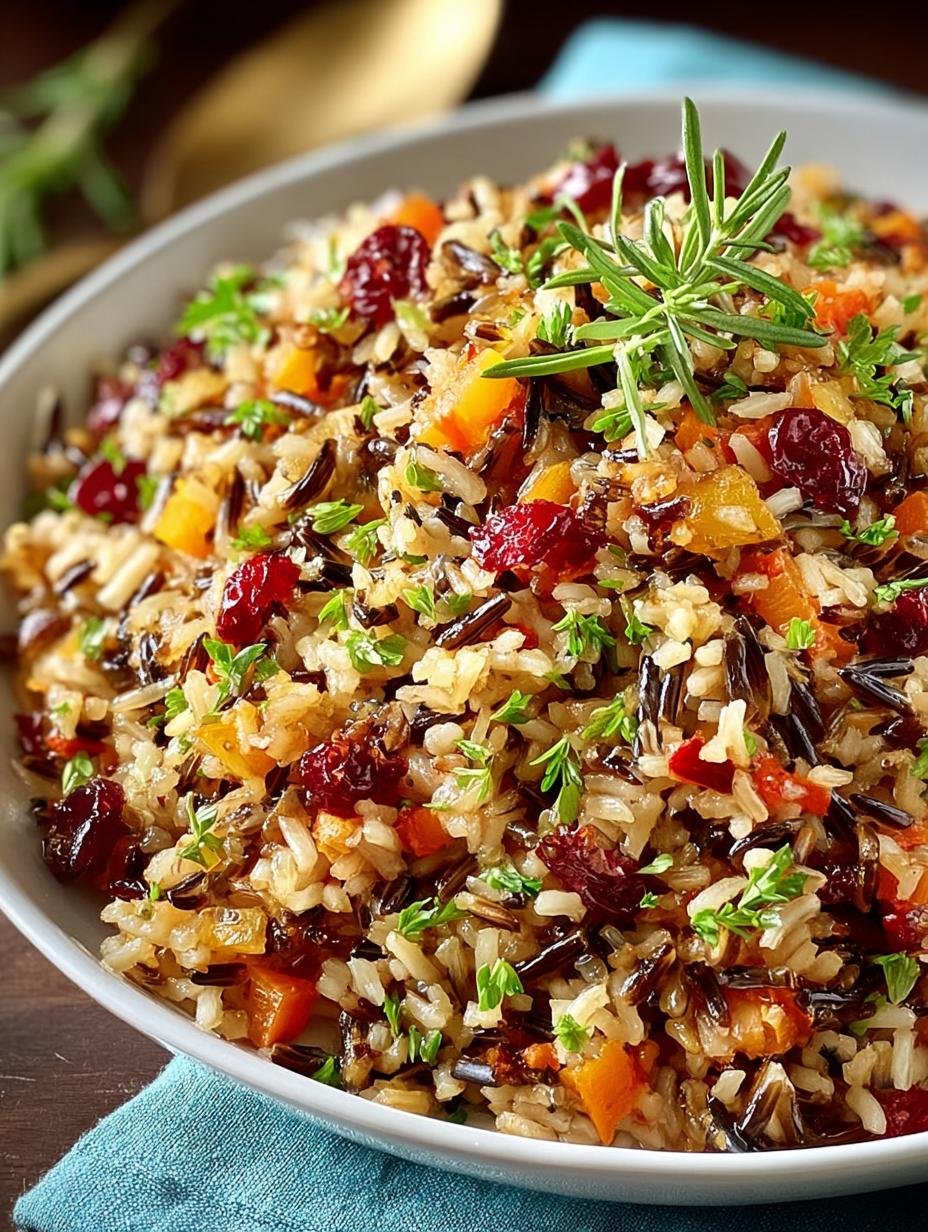Thanksgiving Wild Rice Pilaf: 5 Savory Ingredients Inside 1 Thanksgiving Wild Rice Pilaf: 5 Savory Ingredients Inside - Thanksgiving Wild Rice Pilaf - main visual representation