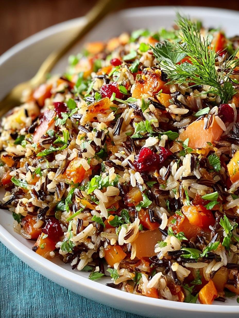Thanksgiving Wild Rice Pilaf: 5 Savory Ingredients Inside 2 Thanksgiving Wild Rice Pilaf: 5 Savory Ingredients Inside - Thanksgiving Wild Rice Pilaf - additional detail