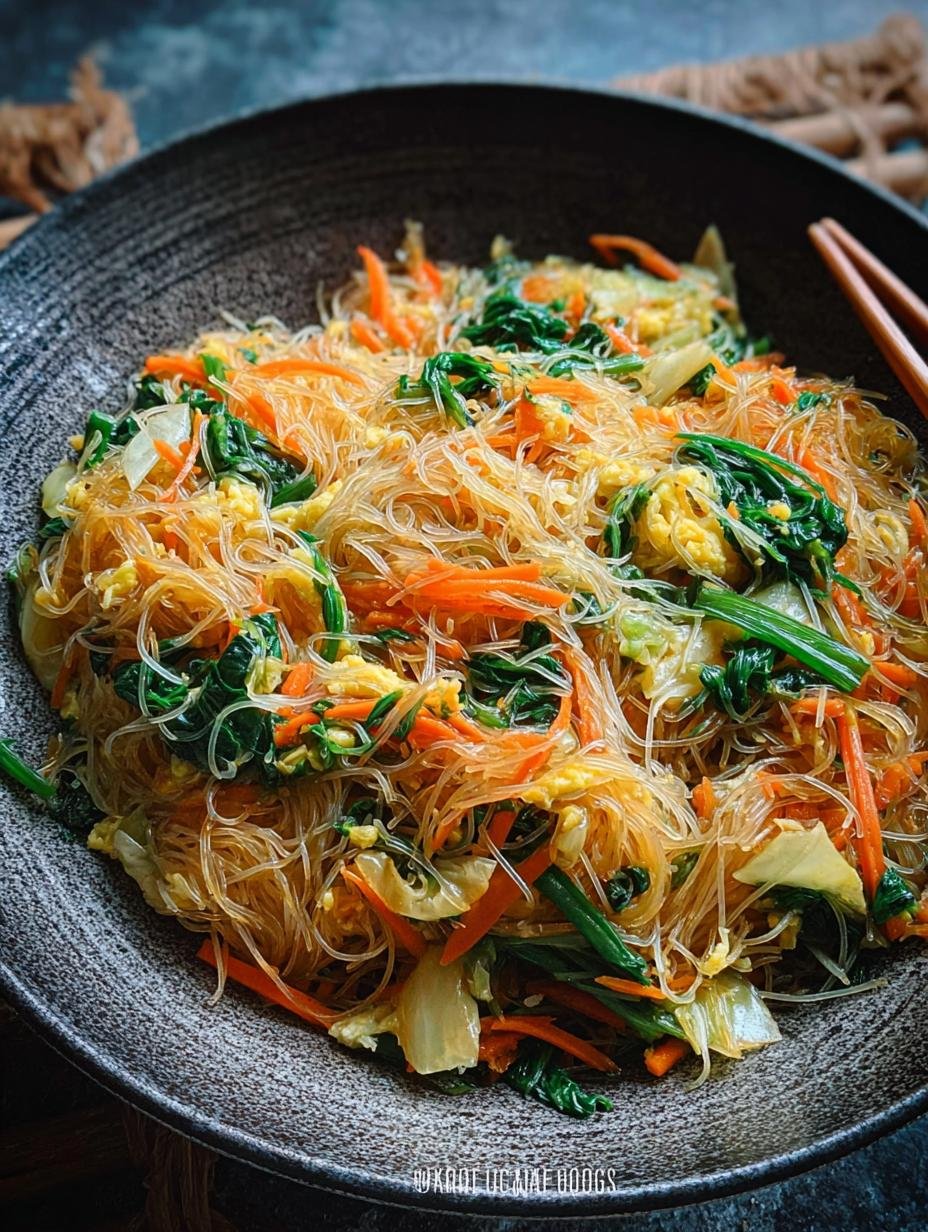 Vegetable Mei Fun: 1 Incredible Noodle Dish 1 Vegetable Mei Fun: 1 Incredible Noodle Dish - Vegetable Mei Fun - additional detail