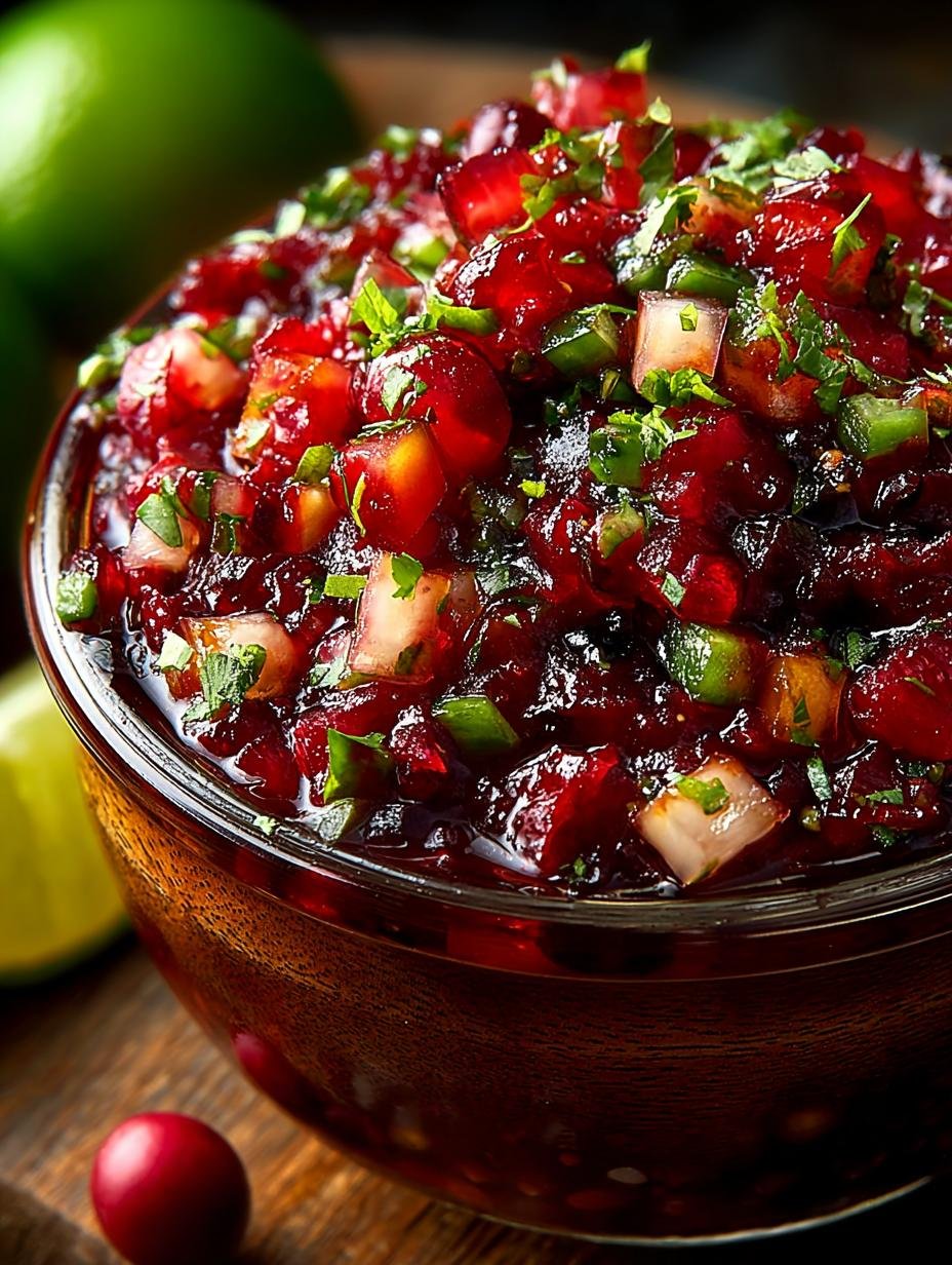 Zesty Cranberry Jalapeno Salsa: 5 Fresh Twists - Zesty Cranberry Jalapeno Salsa - main visual representation
