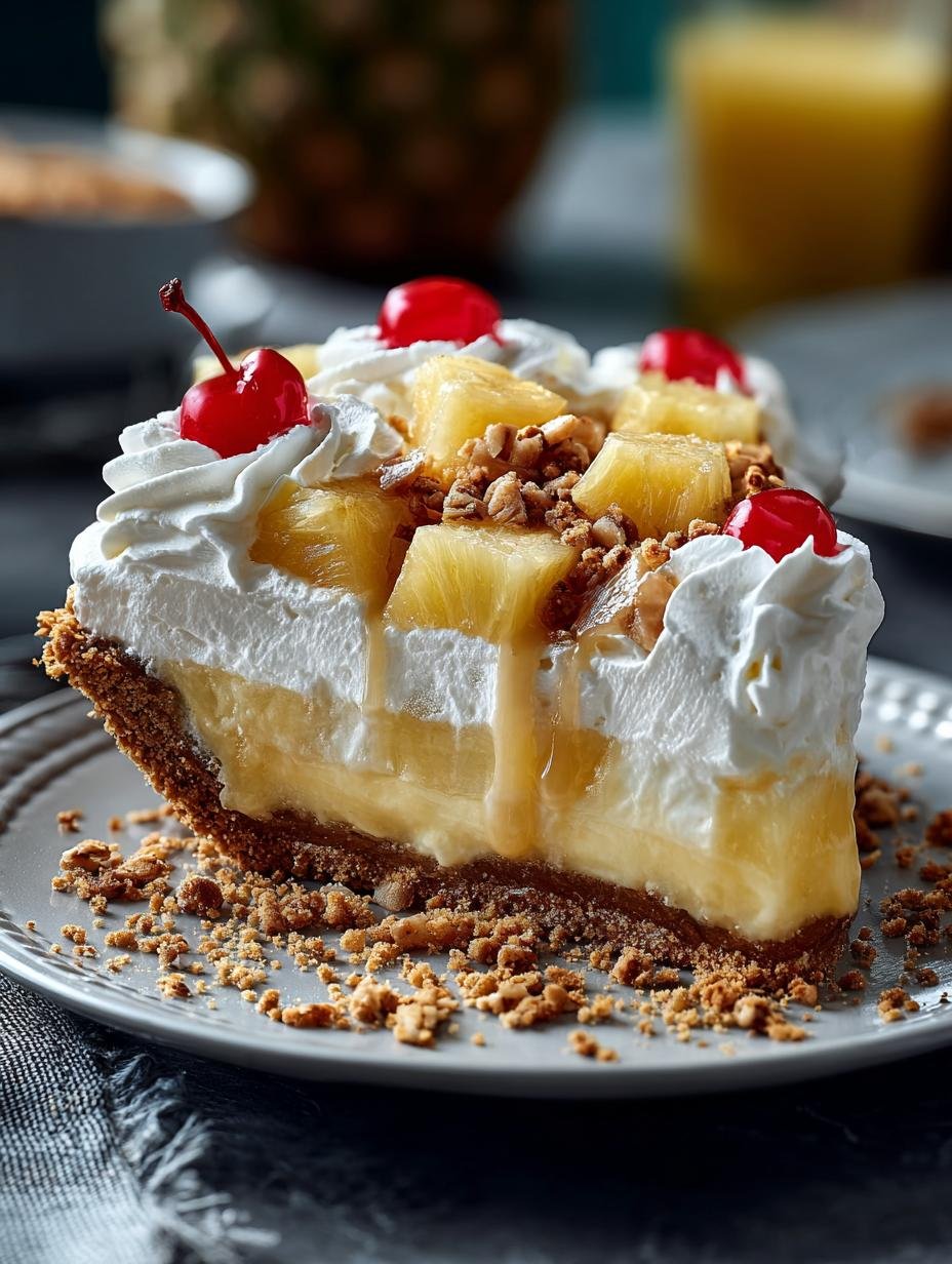 Bake Pineapple Cream Pie: A Tropical Delight for Summer - Bake Pineapple Cream Pie - additional detail