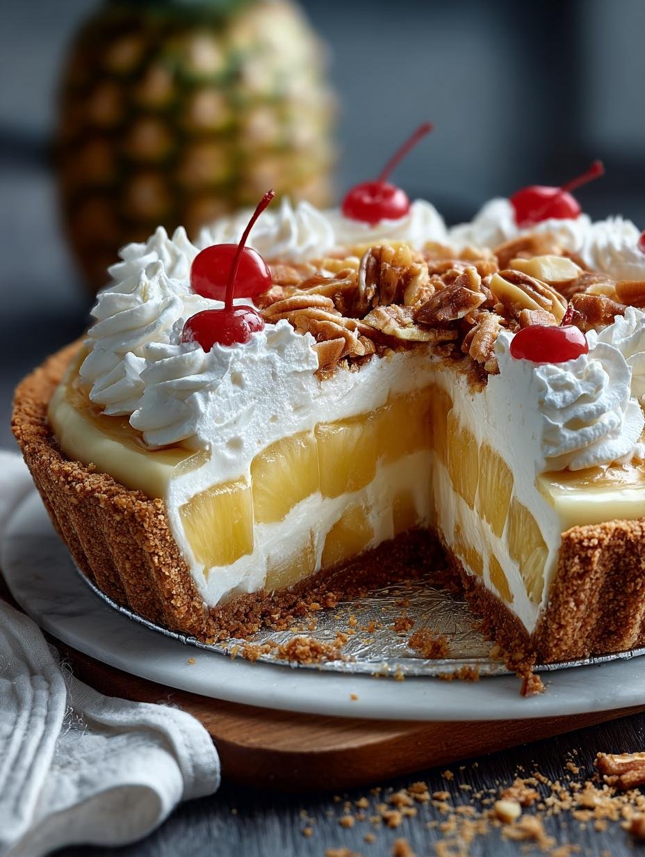 Bake Pineapple Cream Pie