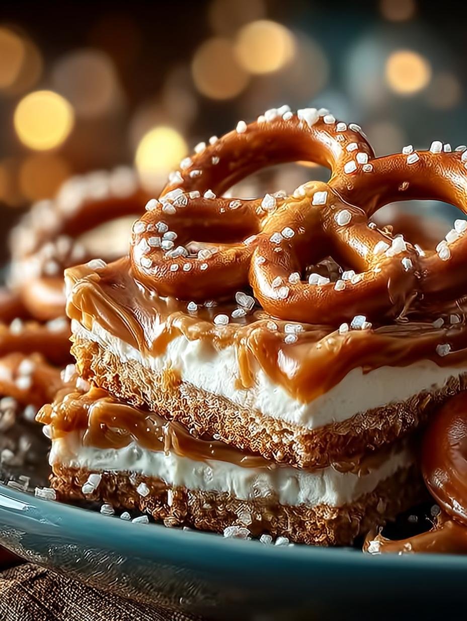 Bake Salted Caramel Pretzel Bars: A Sweet Sensation - Bake Salted Caramel Pretzel - main visual representation