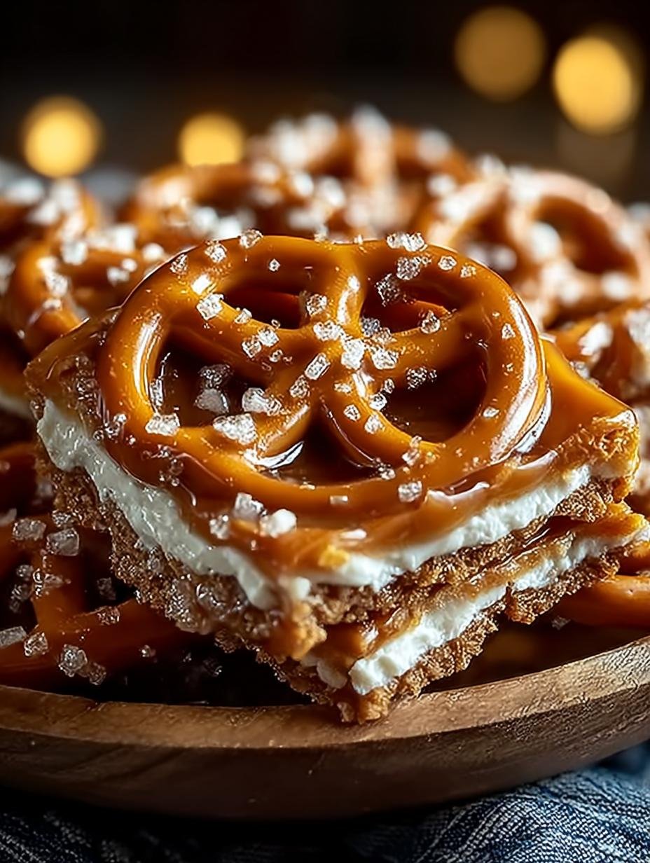 Bake Salted Caramel Pretzel Bars: A Sweet Sensation - Bake Salted Caramel Pretzel - additional detail