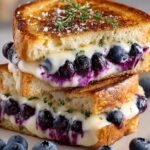 Blueberry Grilled Cheese: 5 Sweet & Savory Variations 1 Blueberry Grilled Cheese