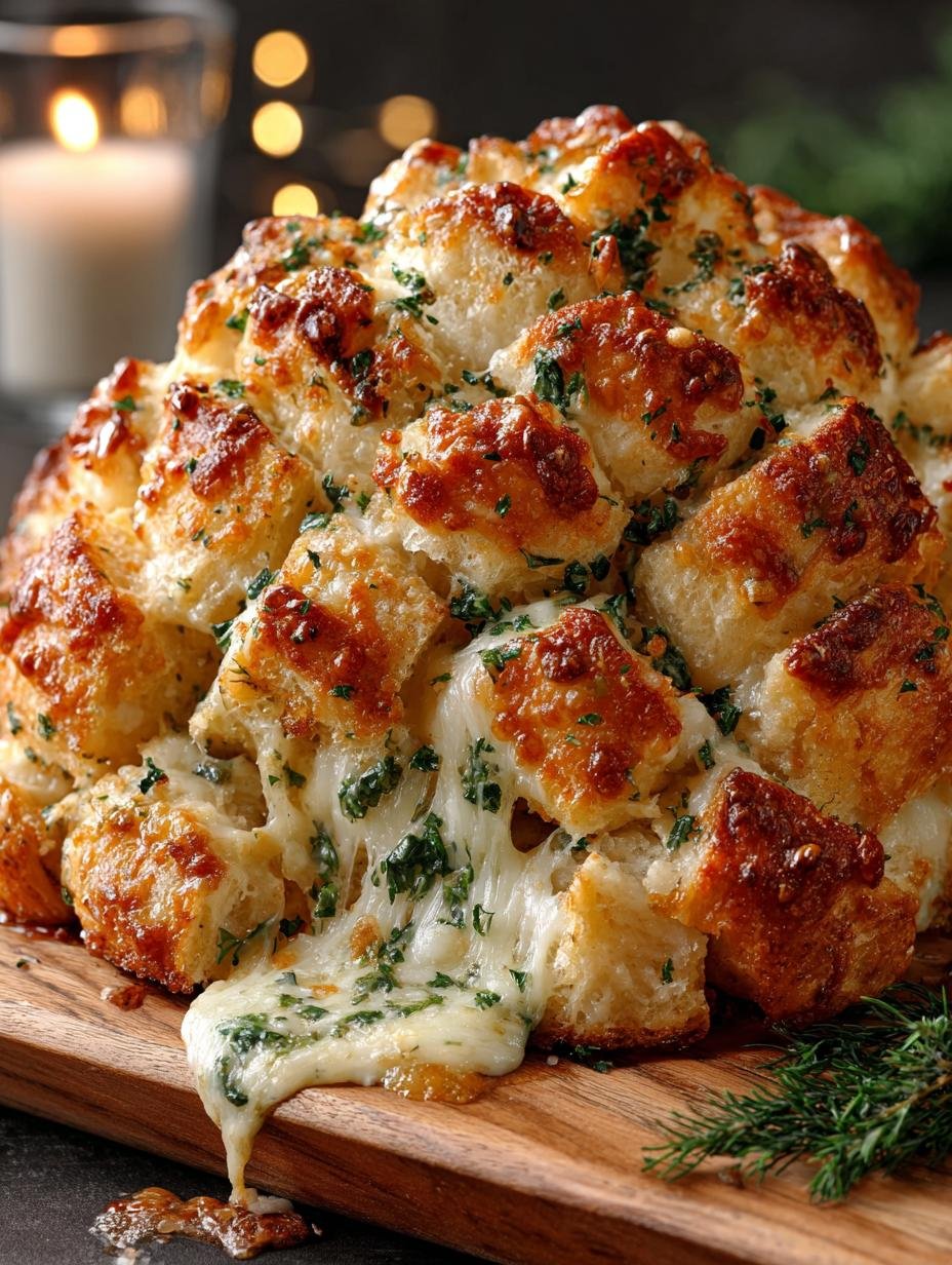 Cheesy Garlic Pull Apart