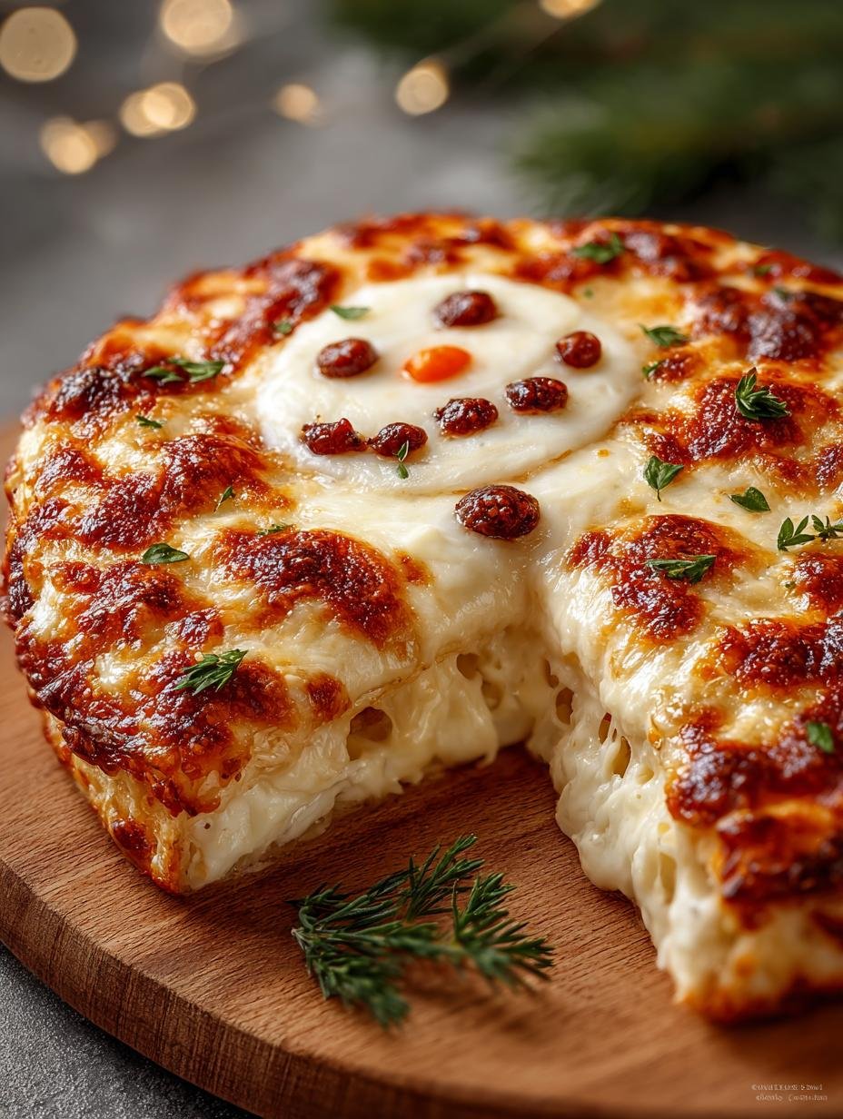 Cheesy Snowman Pizza Winter: A Fun Festive Treat 2 Cheesy Snowman Pizza Winter: A Fun Festive Treat - Cheesy Snowman Pizza Winter - additional detail