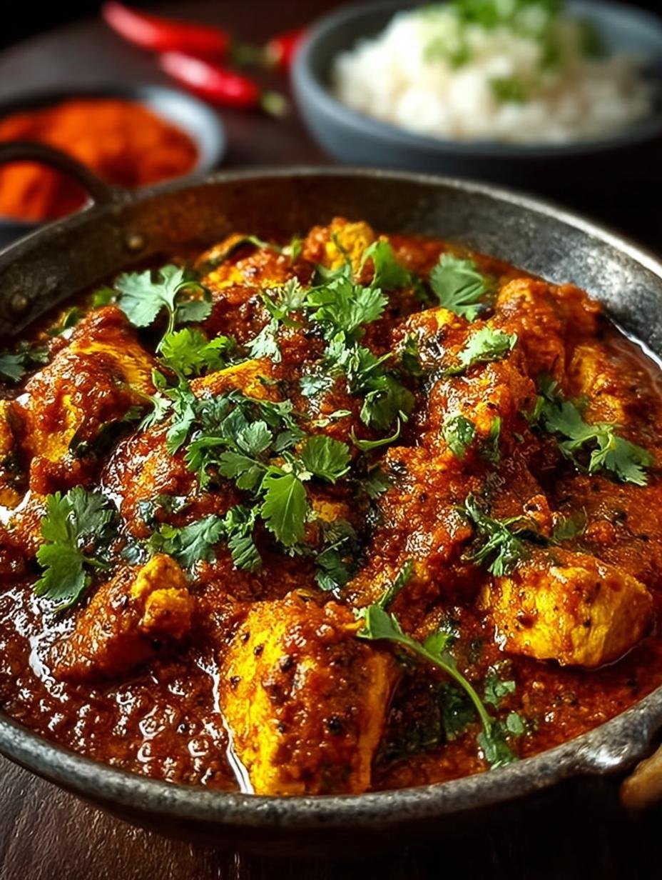 Chicken Bhuna with Spices: 7 Spices to Savor - Chicken Bhuna with Spices - main visual representation
