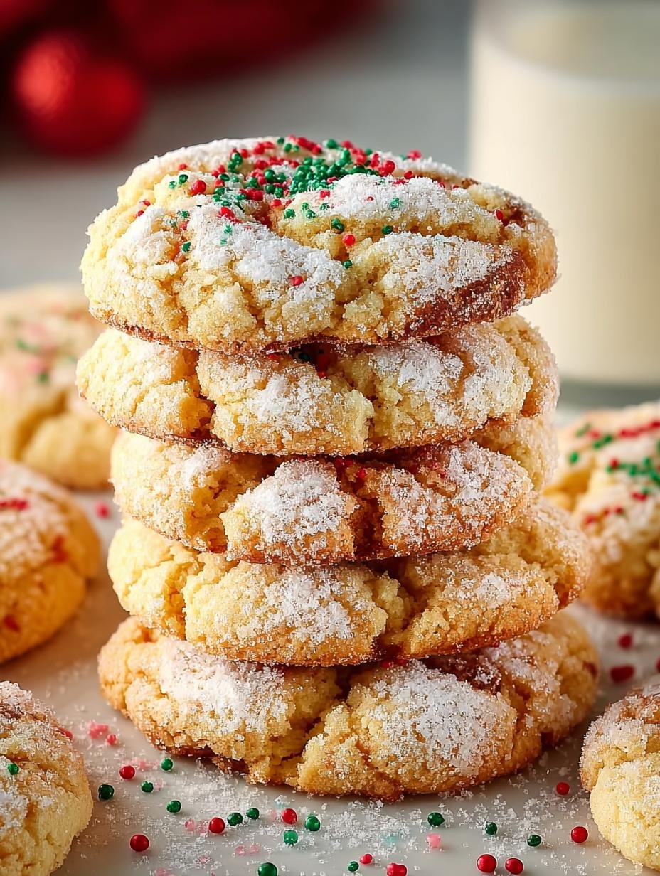Irresistible Christmas Gooey Butter Cookies Recipe - Christmas Gooey Butter Cookies - additional detail