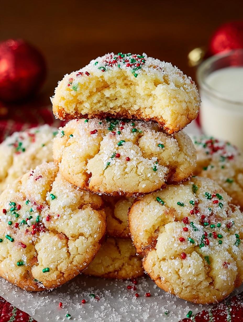 Christmas Gooey Butter Cookies