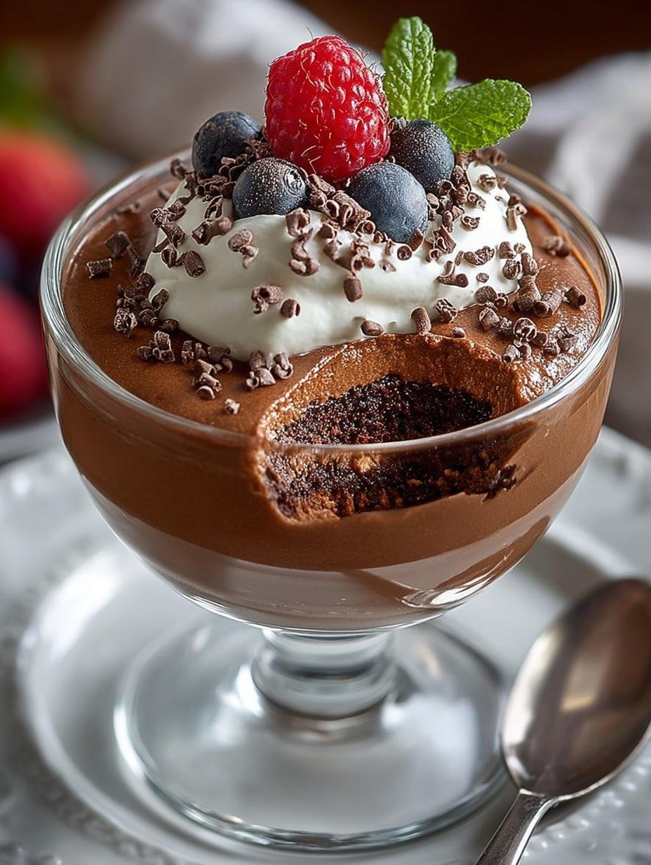 Cottage Cheese Chocolate Mousse: 4 Ingredients, Pure Bliss 2 Cottage Cheese Chocolate Mousse: 4 Ingredients, Pure Bliss - Cottage Cheese Chocolate Mousse - additional detail