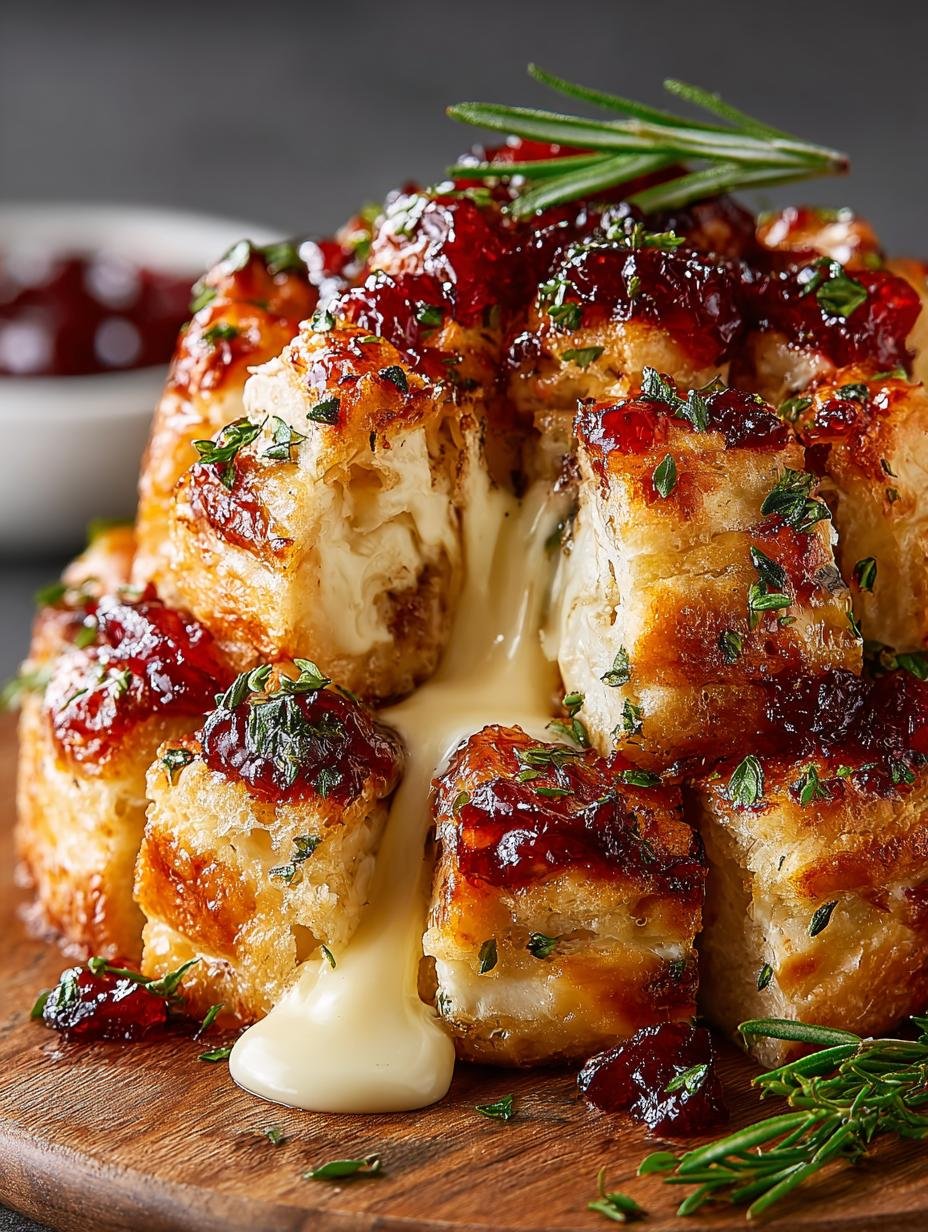 Cranberry Brie Pull Apart: 5 Festive Flavors to Savor - Cranberry Brie Pull Apart - main visual representation