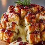 Cranberry Brie Pull Apart
