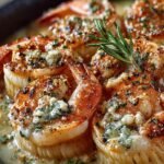 Creamy Garlic Shrimp Stuffed