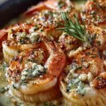 Creamy Garlic Shrimp Stuffed