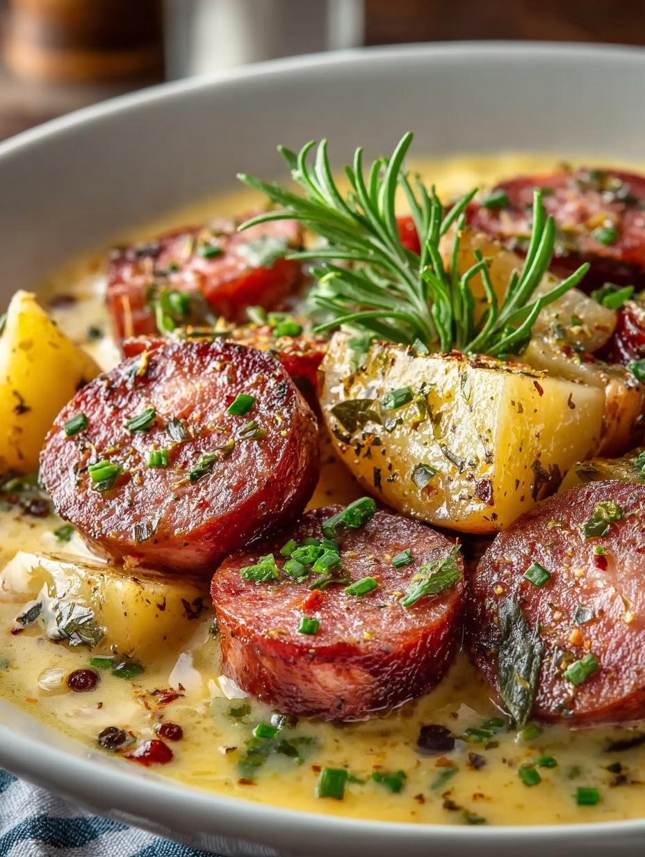 Creamy Smoked Kielbasa Potato: 35-Minute Comfort Dish - Creamy Smoked Kielbasa Potato - additional detail