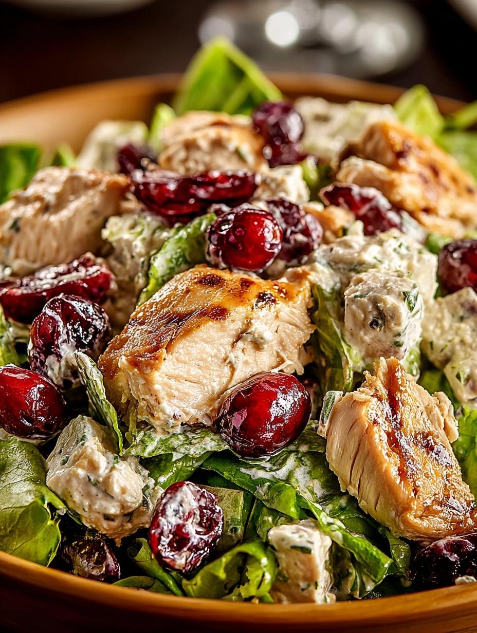 Delightful Cranberry Chicken Salad