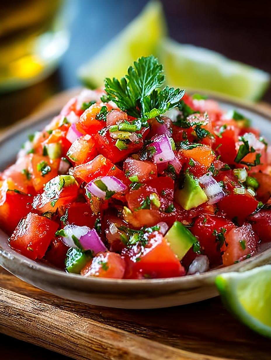 Fresh Pico Gallo Your Quick Salsa for Flavorful Meals - Fresh Pico Gallo Your - main visual representation