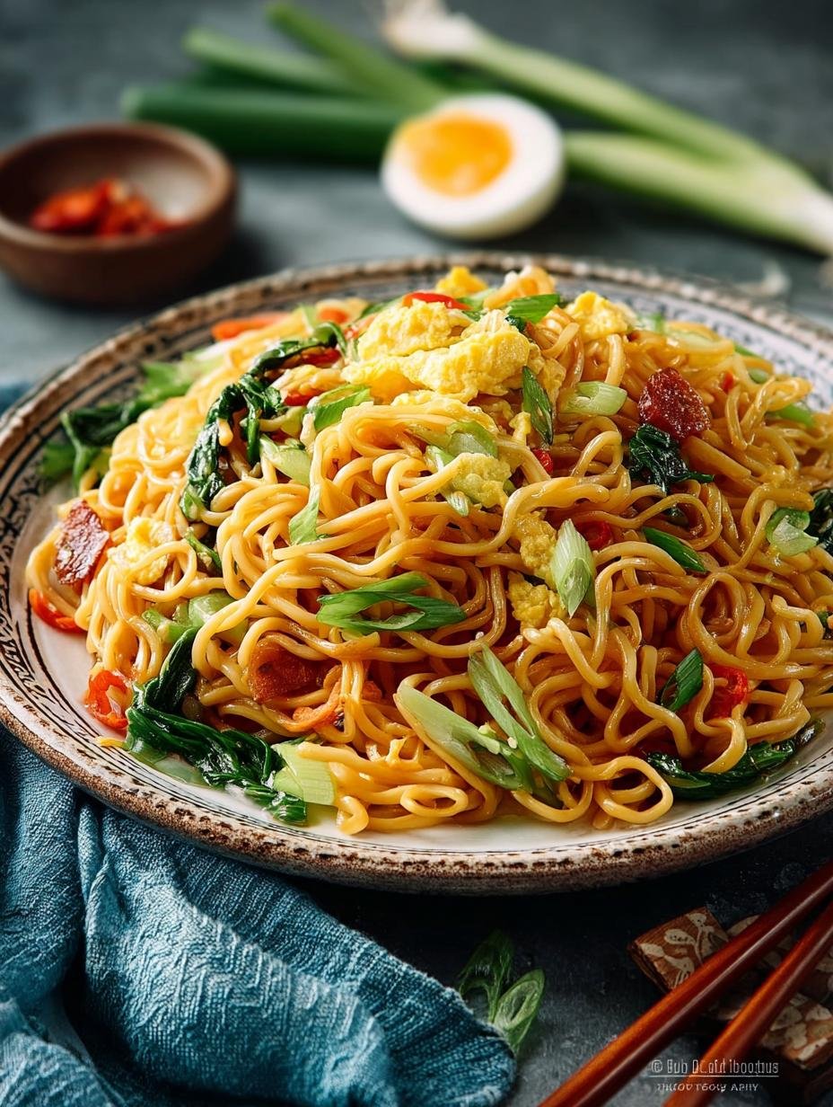 Easy Fried Noodles: A Comforting 20-Minute Meal - Fried Noodles - main visual representation