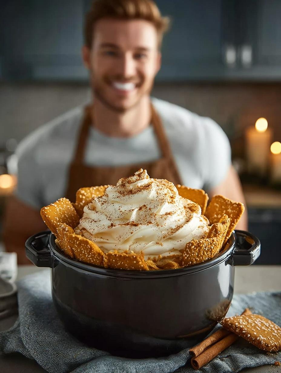 Delicious Gingerbread Cookie Dip Holiday Treat - Gingerbread Cookie Dip Holiday - main visual representation