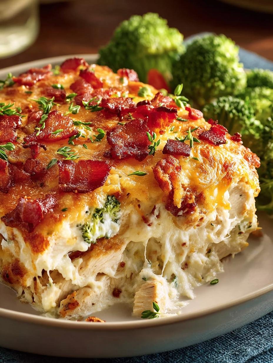 Keto Chicken Bacon Ranch Casserole: 5-Star Comfort Food - Keto Chicken Bacon Ranch - main visual representation