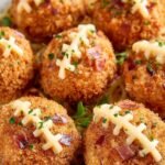 Mini Football Cheese Balls: Delicious Game Day Treats 3 Mini Football Cheese Balls
