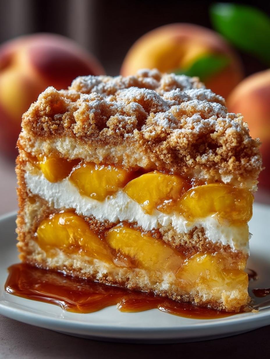 Peach Cobbler Cake Just Like Grandma Made - Peach Cobbler Cake Just - main visual representation