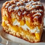 Peach Cobbler Cake Just