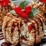 Rice Krispie Christmas Puds: 5 Guilt-Free Holiday Treats 3 Rice Krispie Christmas Puds