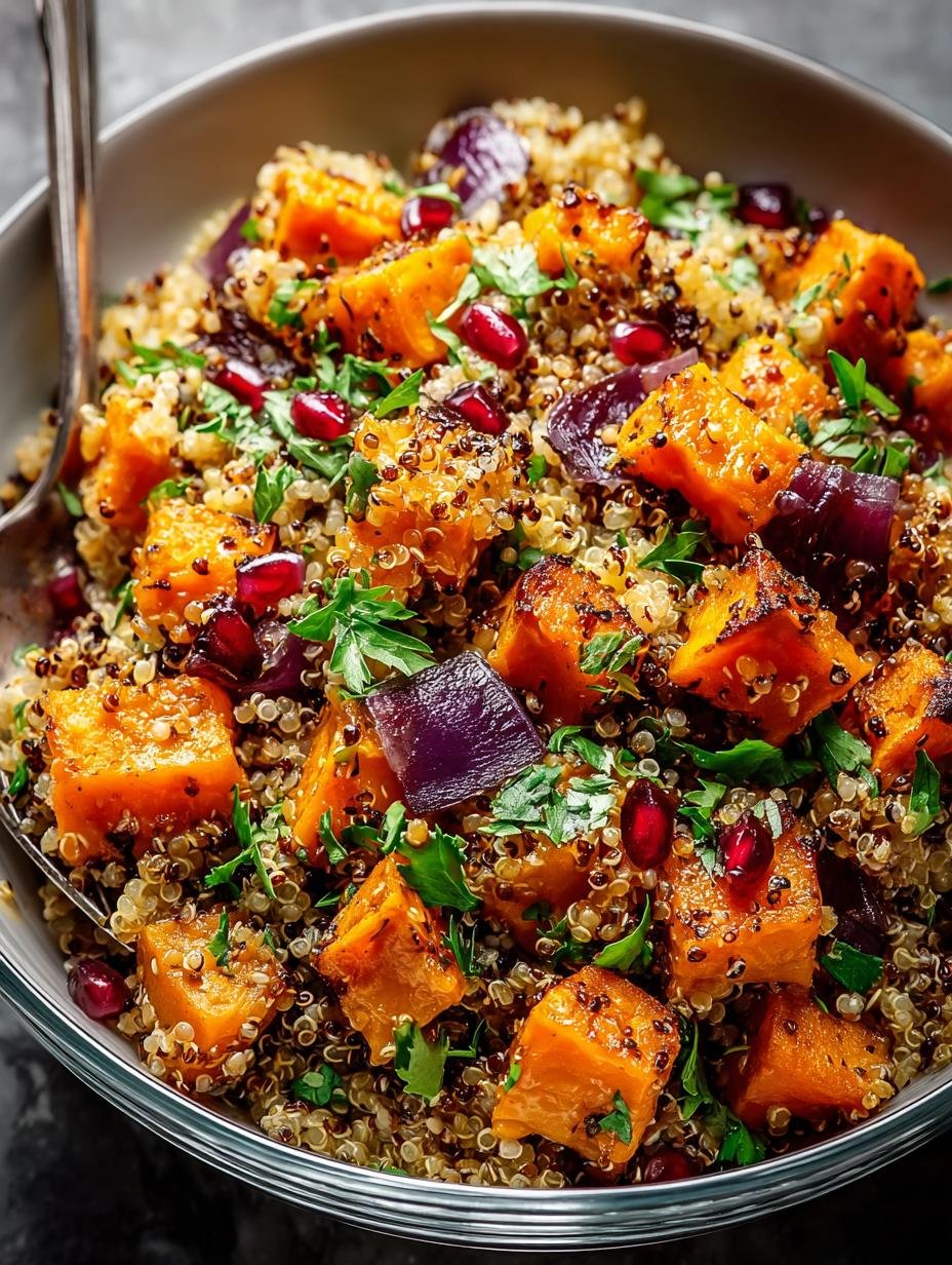 Roasted Sweet Potato Quinoa