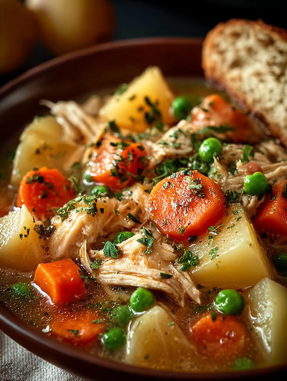 Slow Cooker Chicken Stew: 5 Hearty Comfort Food Recipes - Slow Cooker Chicken Stew - additional detail