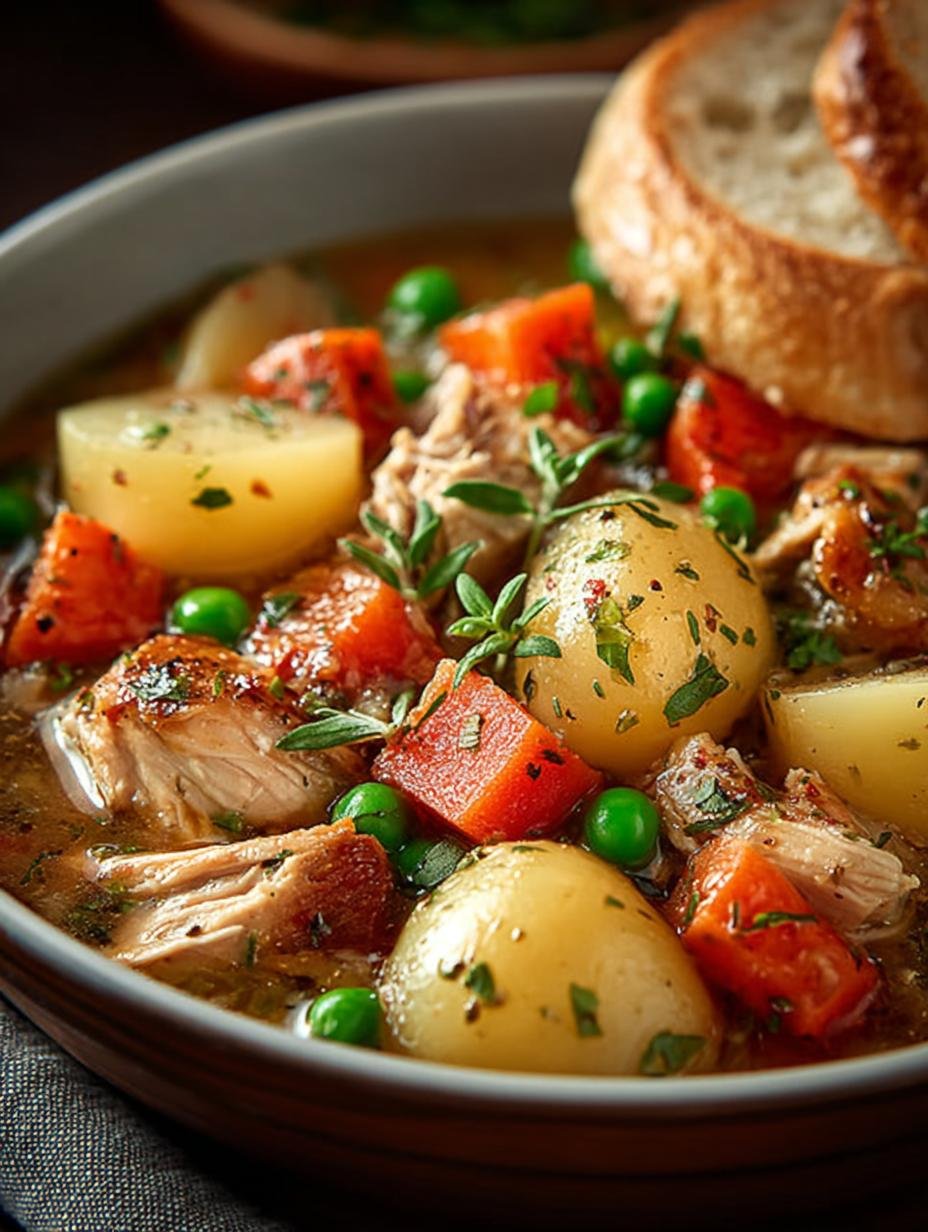 Slow Cooker Chicken Stew