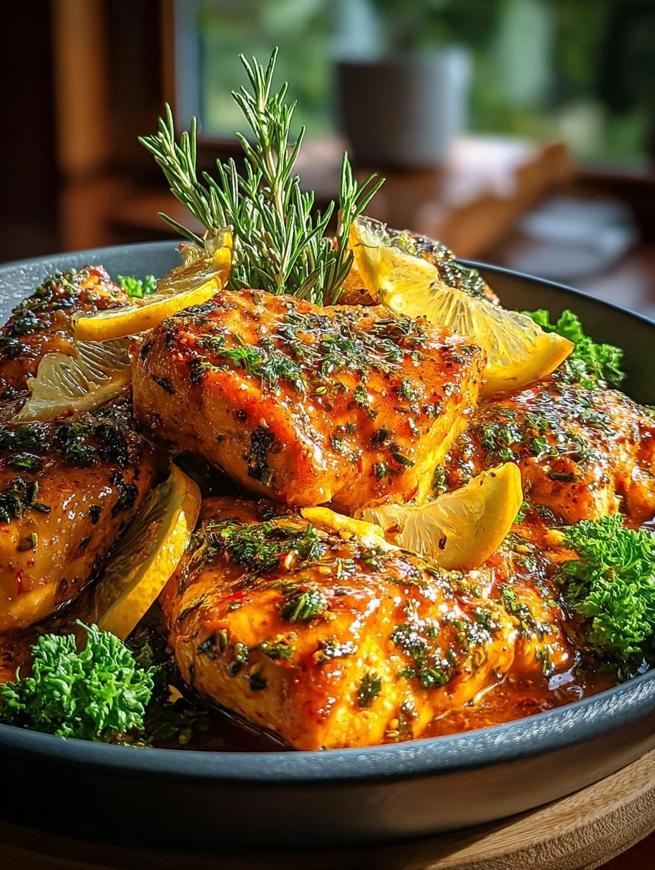 Spicy Herb Butter Chicken