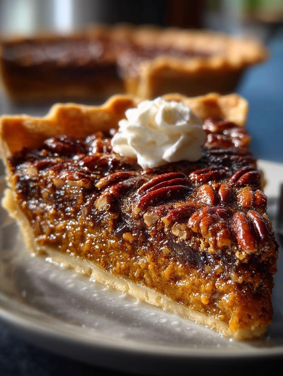 Sweet Potato Pecan Pie