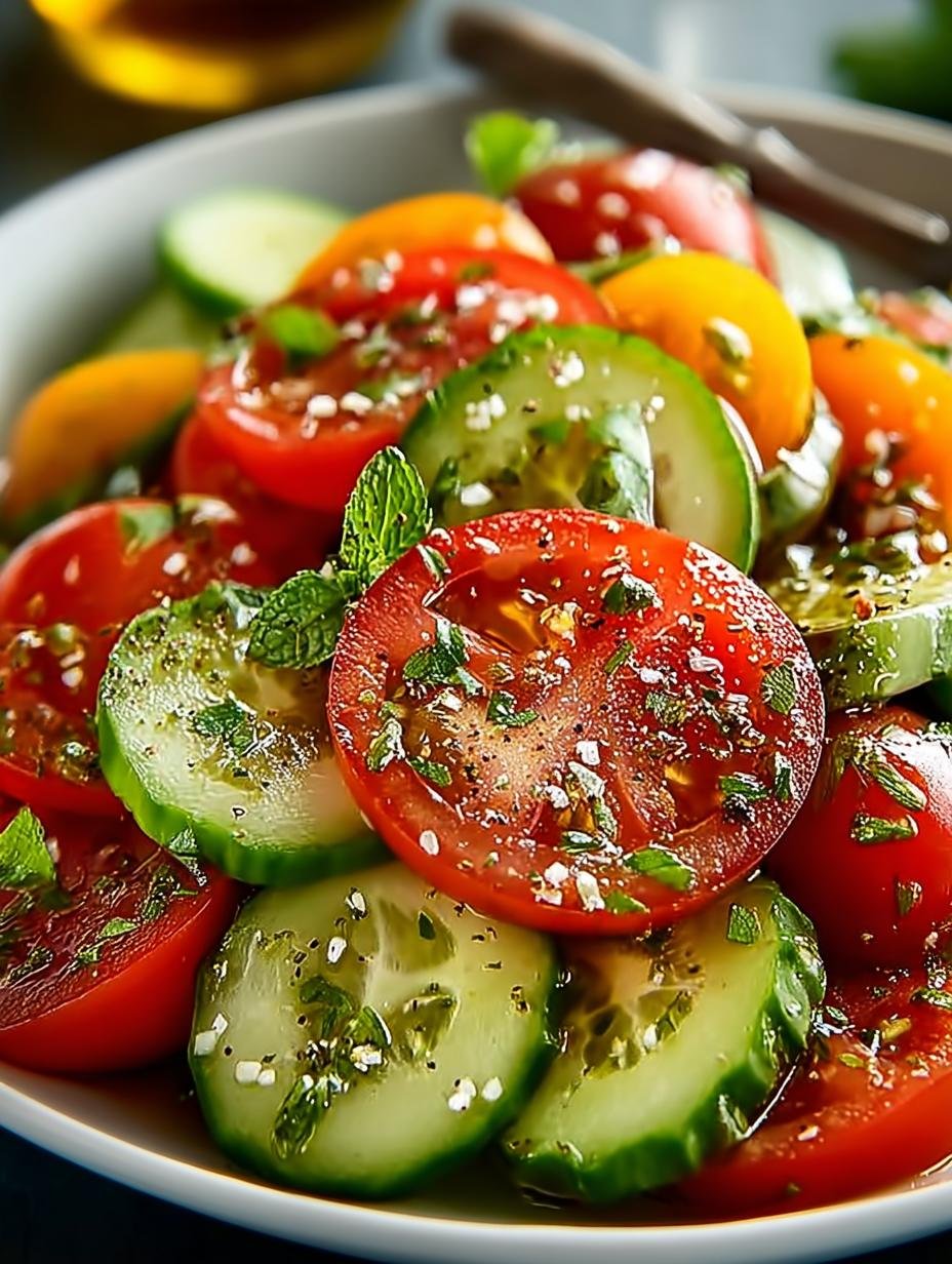 Tomato Cucumber Avocado Salad: 7 Delicious Secrets - Tomato Cucumber Avocado Salad - main visual representation