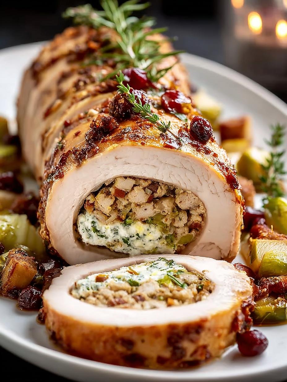 Turkey Roulade with Sausage: 5 Savory Steps 1 Turkey Roulade with Sausage: 5 Savory Steps - Turkey Roulade with Sausage - main visual representation