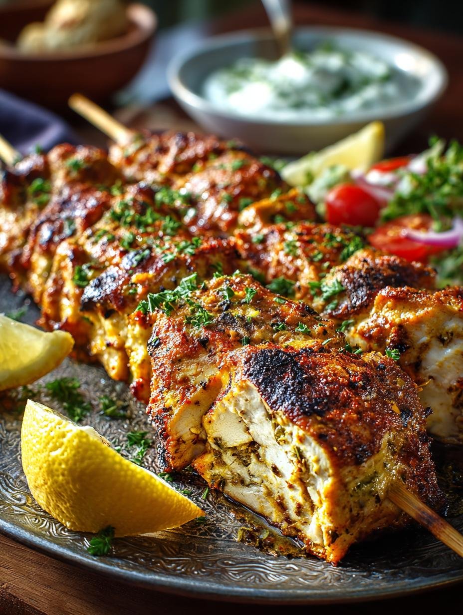 Turkish Chicken Kebabs Tavuk